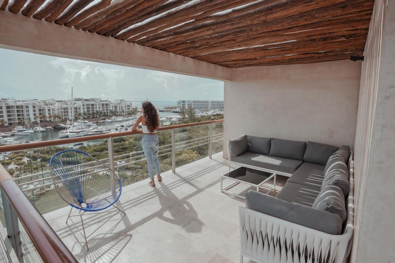 La Amada Condo With Marina View Cancun Dış mekan fotoğraf