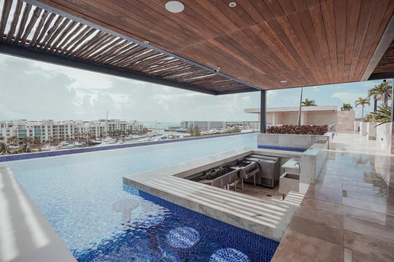 La Amada Condo With Marina View Cancun Dış mekan fotoğraf